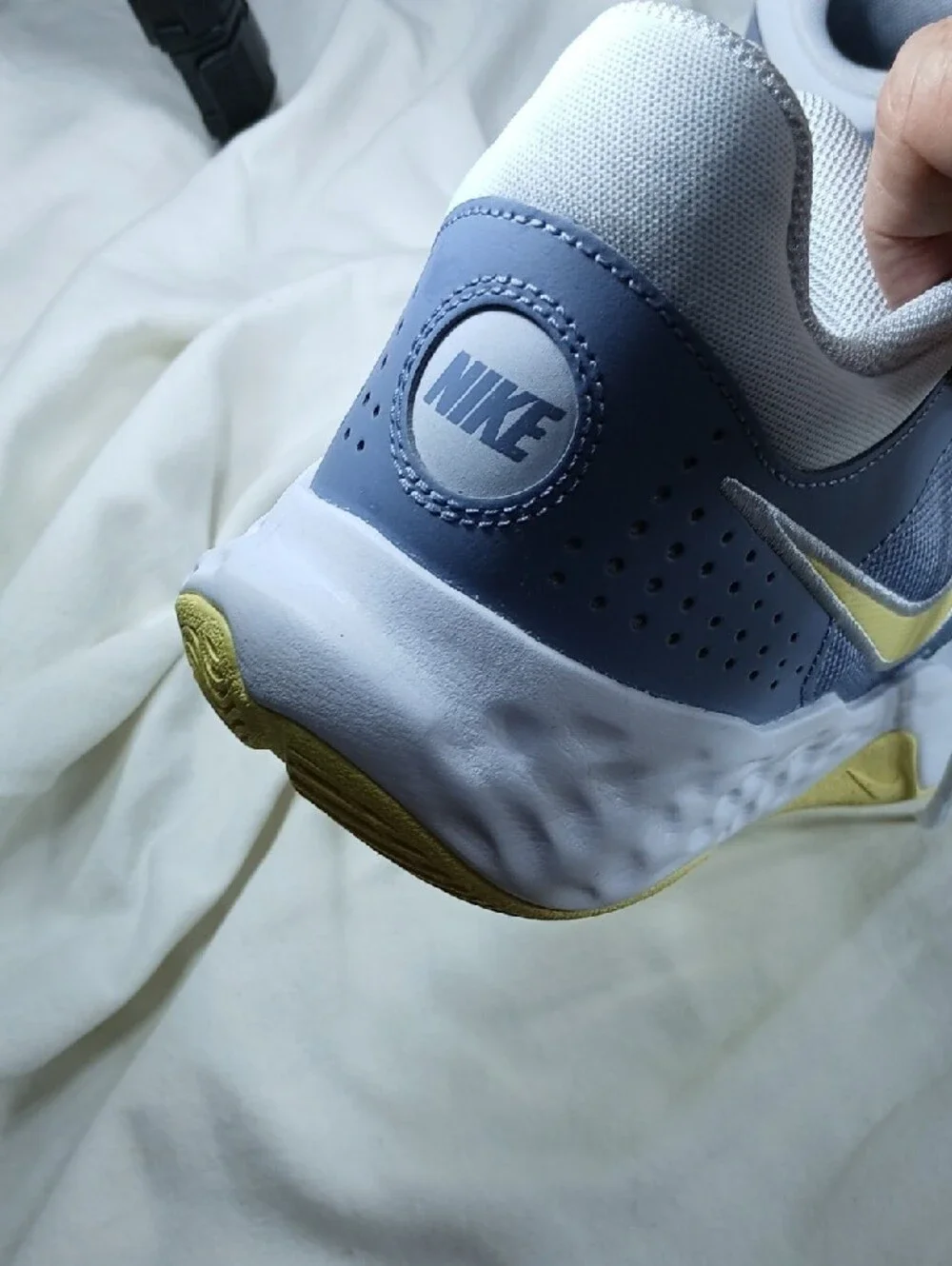 Nike Blue and Yellow Performance tennis Shoes